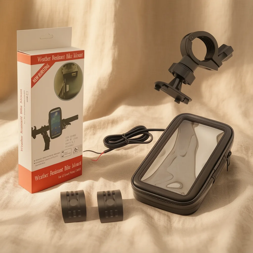 Porta Smartphone Con USB De Carga, Para Moto, Hasta 6,3”, Impermeable. - imagen 10