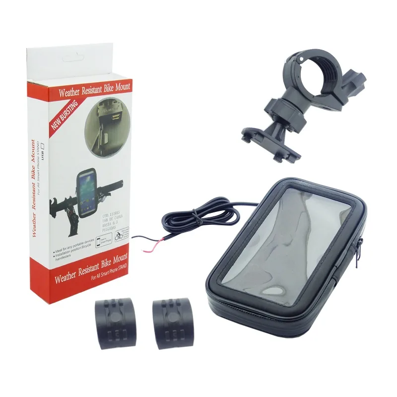 Porta Smartphone Con USB De Carga, Para Moto, Hasta 6,3”, Impermeable. - imagen 7