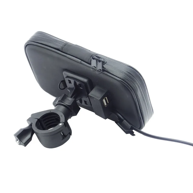 Porta Smartphone Con USB De Carga, Para Moto, Hasta 6,3”, Impermeable. - imagen 5
