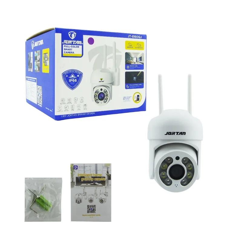 Camara De Vigilancia IP WIFI De 8 LED Marca JORTAN Modelo 8160 - imagen 1