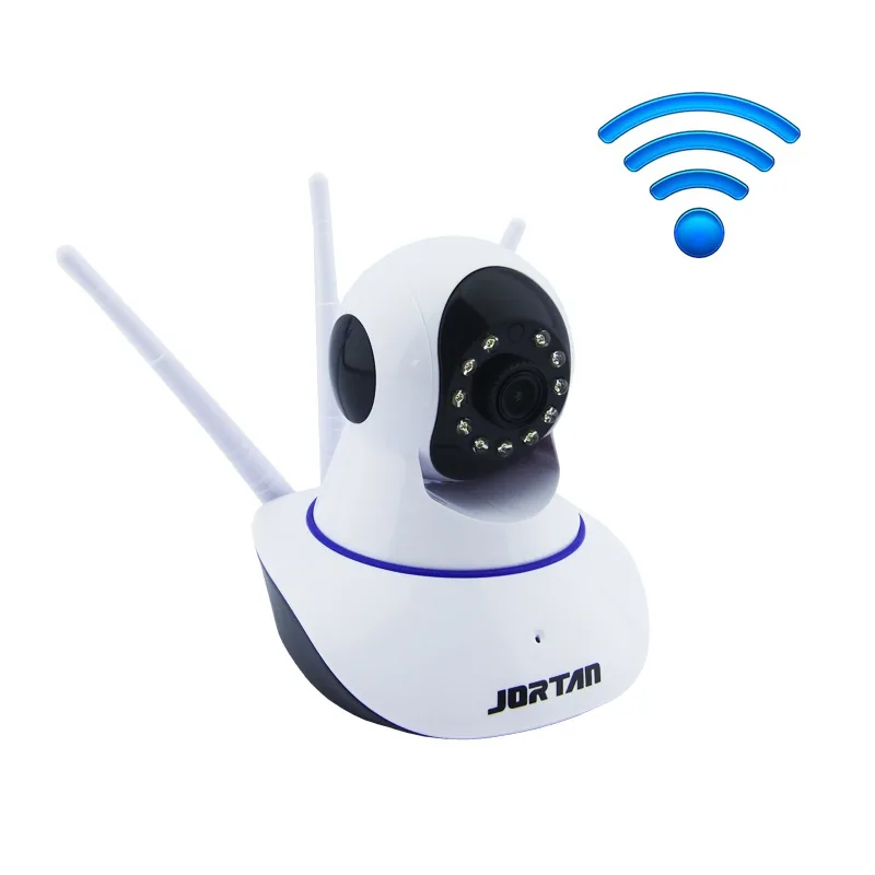Camara De Vigilancia IP WIFI Marca JORTAN De 11 LED Y 3 Antenas - imagen 5