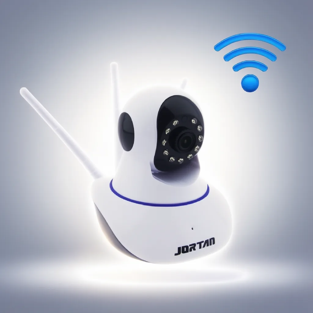 Camara De Vigilancia IP WIFI Marca JORTAN De 11 LED Y 3 Antenas - imagen 8