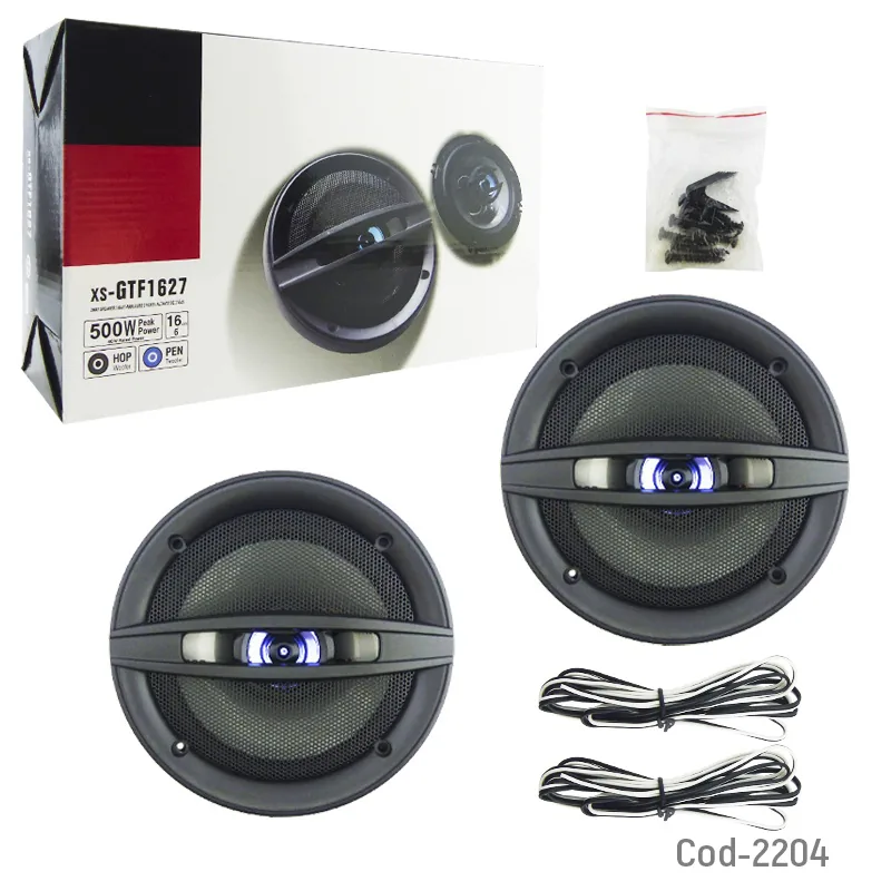 Parlante XS-GTF1627 De 6”, 500 Watt. Set X2. - imagen 1