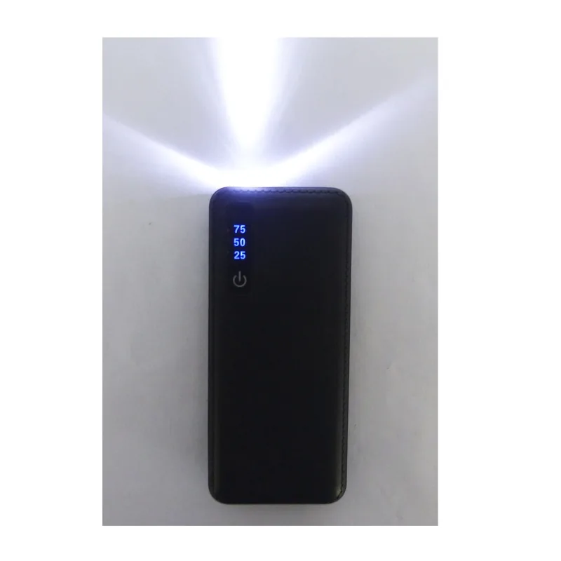 Bateria De Emergencia Con 3 USB De 20.000 Mah Tipo Cuero, Con 3 Cables. - imagen 7