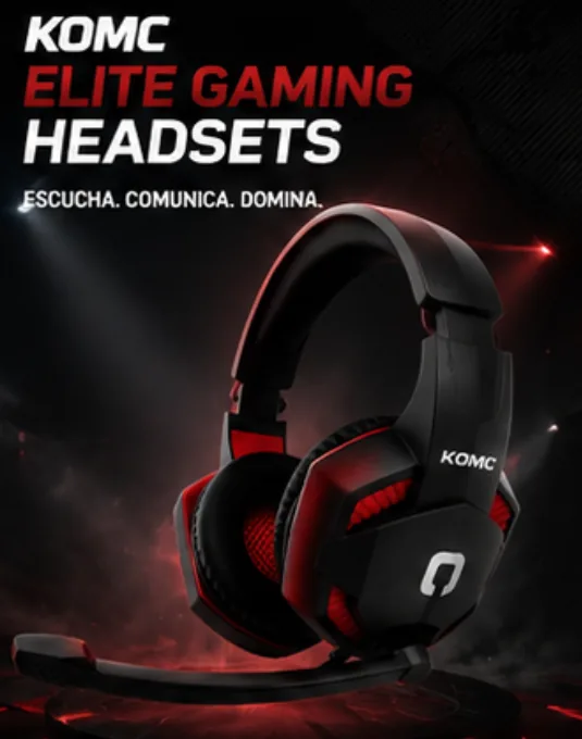 Audífono Gamer Estéreo Komc G302 - imagen 1