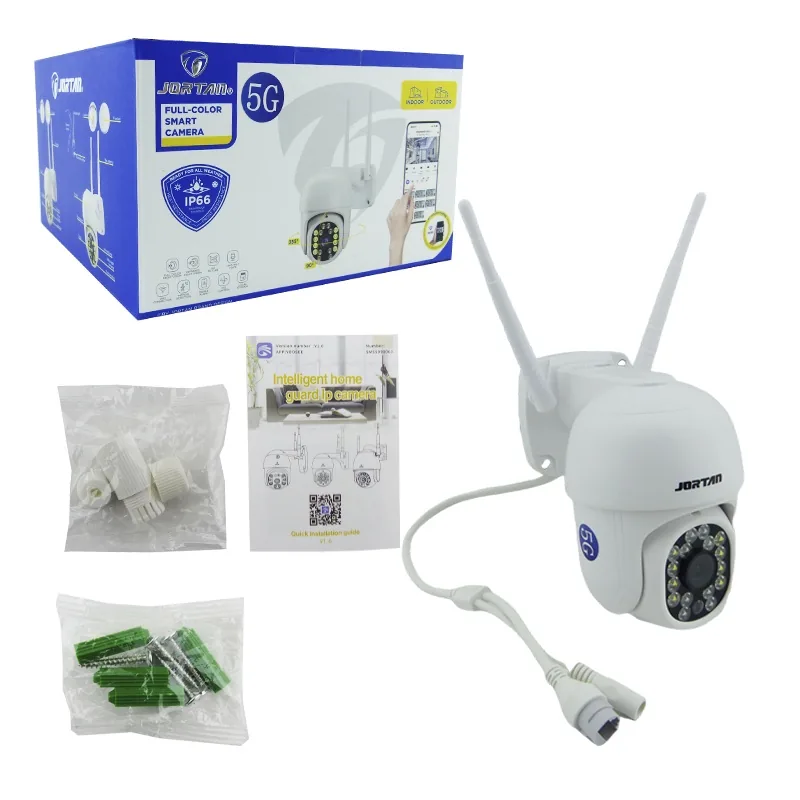 Camara De Vigilancia IP Externa De 16 LED Marca JORTAN Modelo 8159QJ Dual Band 2.4/5G Y App YOOSEE - imagen 1