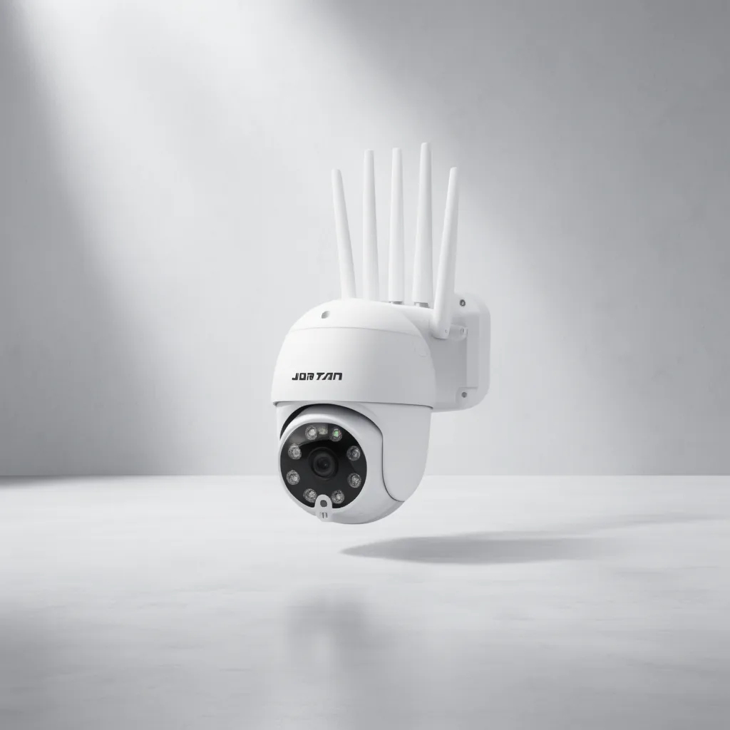 Camara De Vigilancia IP Wifi Para Exteriores Marca JORTAN De 8 LED Y 5 Antenas, Conexion LAN Y Resolucion De 2 Mp. Compatible Con APP IPC 360 Home. - imagen 8