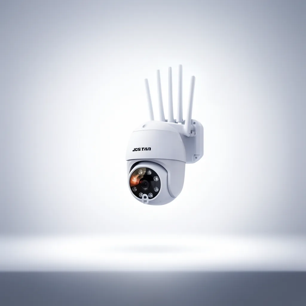Camara De Vigilancia IP Wifi Para Exteriores Marca JORTAN De 8 LED Y 5 Antenas, Conexion LAN Y Resolucion De 2 Mp. Compatible Con APP IPC 360 Home. - imagen 9
