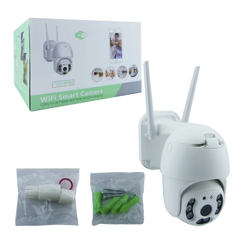 Camara De Vigilancia IP 8 Led Modelo C652X-L Con Sensor De Movimiento, Conexion Micro TF Y LAN, Controlada Por App V360 Pro - imagen 1