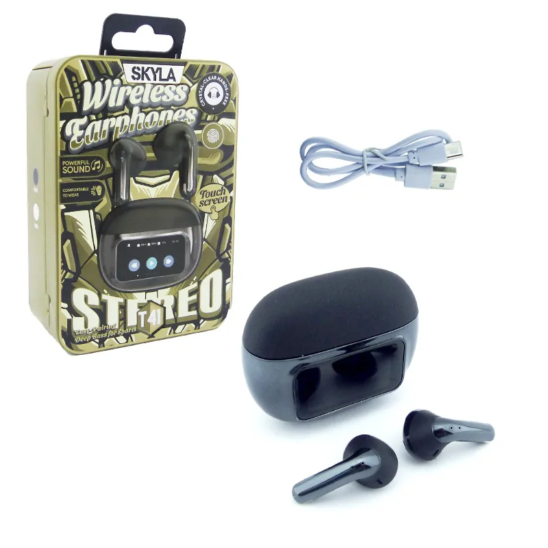 Audifono True Wireless Bluetooth Modelo T41 SKYLA Con Pantalla LCD Touch - imagen 7