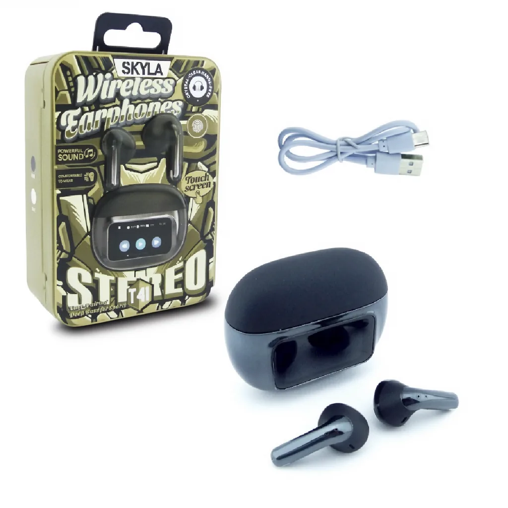 Audifono True Wireless Bluetooth Modelo T41 SKYLA Con Pantalla LCD Touch - imagen 8