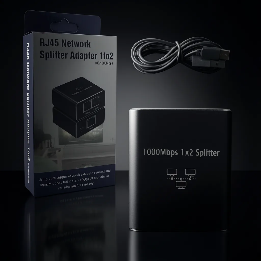 Spliter 1 Por 2 LAN En RJ45 Hasta 1000 Mbps - imagen 2