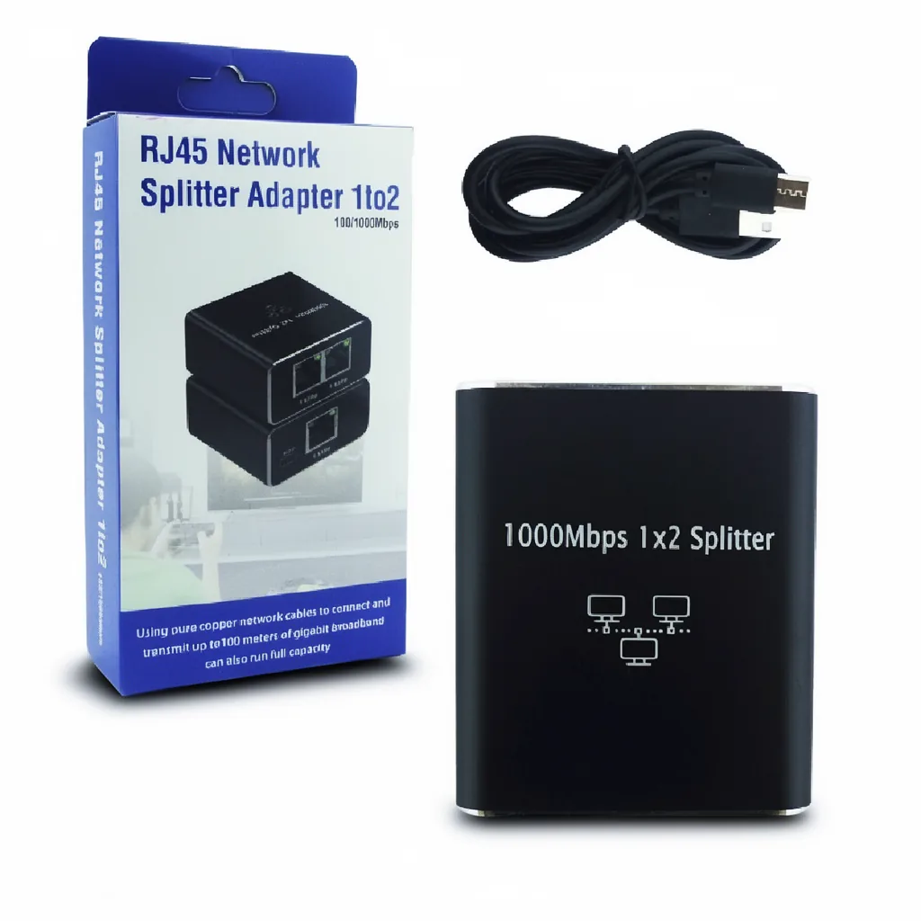 Spliter 1 Por 2 LAN En RJ45 Hasta 1000 Mbps - imagen 4