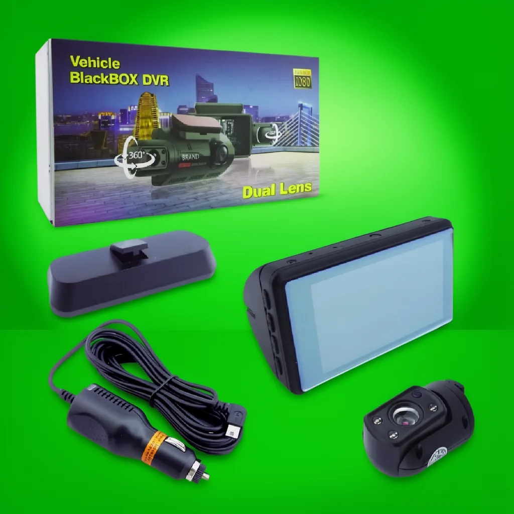 Camara DVR Doble Camara 360° Con Pantalla LCD De 3” - imagen 6