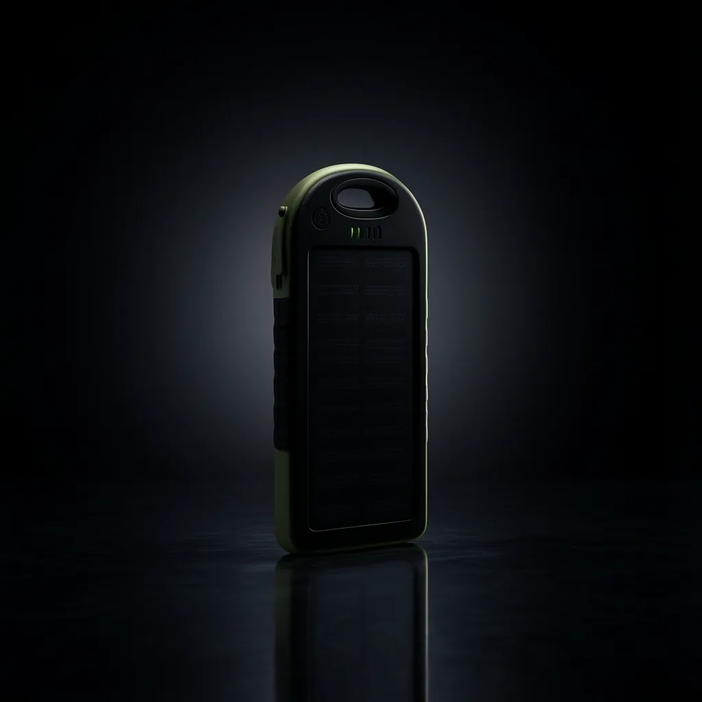 Bateria De Emergencia Solar Para Smartphone, 2 USB. 5000 Mah - imagen 2
