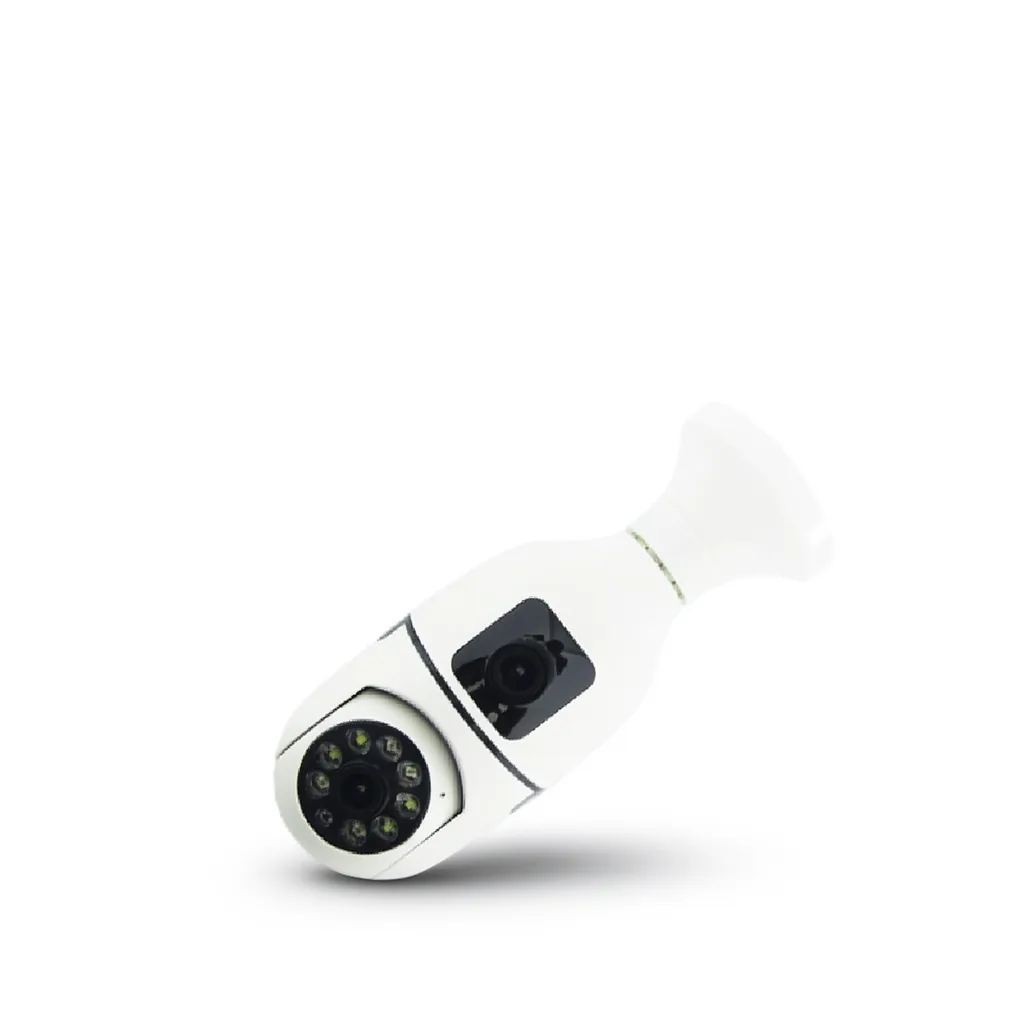 Camara De Vigilancia IP Wifi Tipo Ampolleta, Doble Camara Y Dual Band 2.4 Y 5 G, Compatible Con App TOWEL - imagen 2