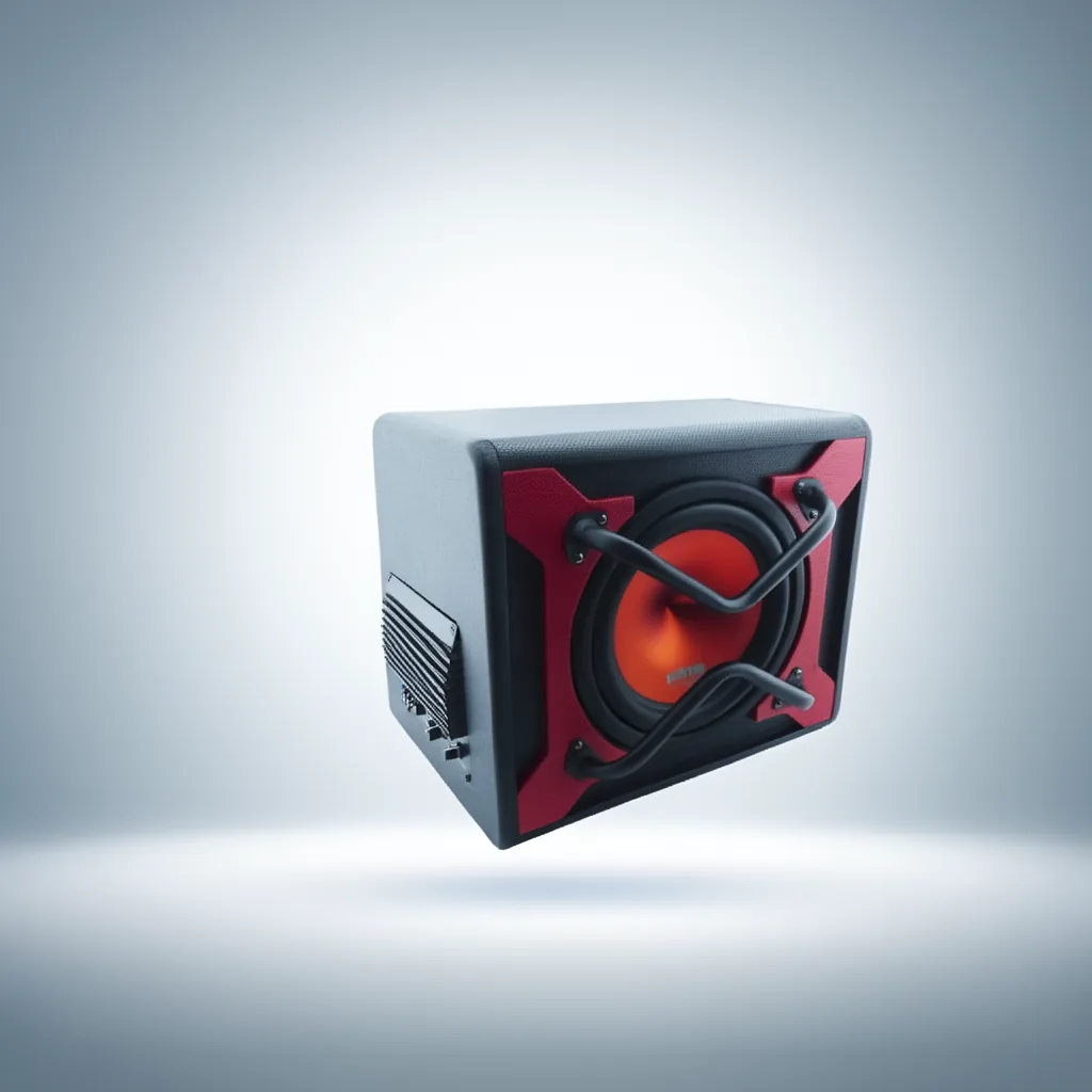 Subwoofer Amplificado Para Auto De 1500 Watt 10” MAX POWER Variedad De Colores - imagen 9