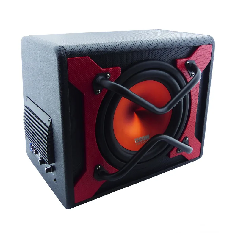 Subwoofer Amplificado Para Auto De 1500 Watt 10” MAX POWER Variedad De Colores - imagen 1