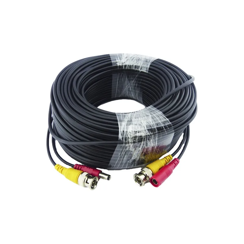 Cable Para Camara De Vigilancia De 50 Metros, BNC Y DC. - imagen 1