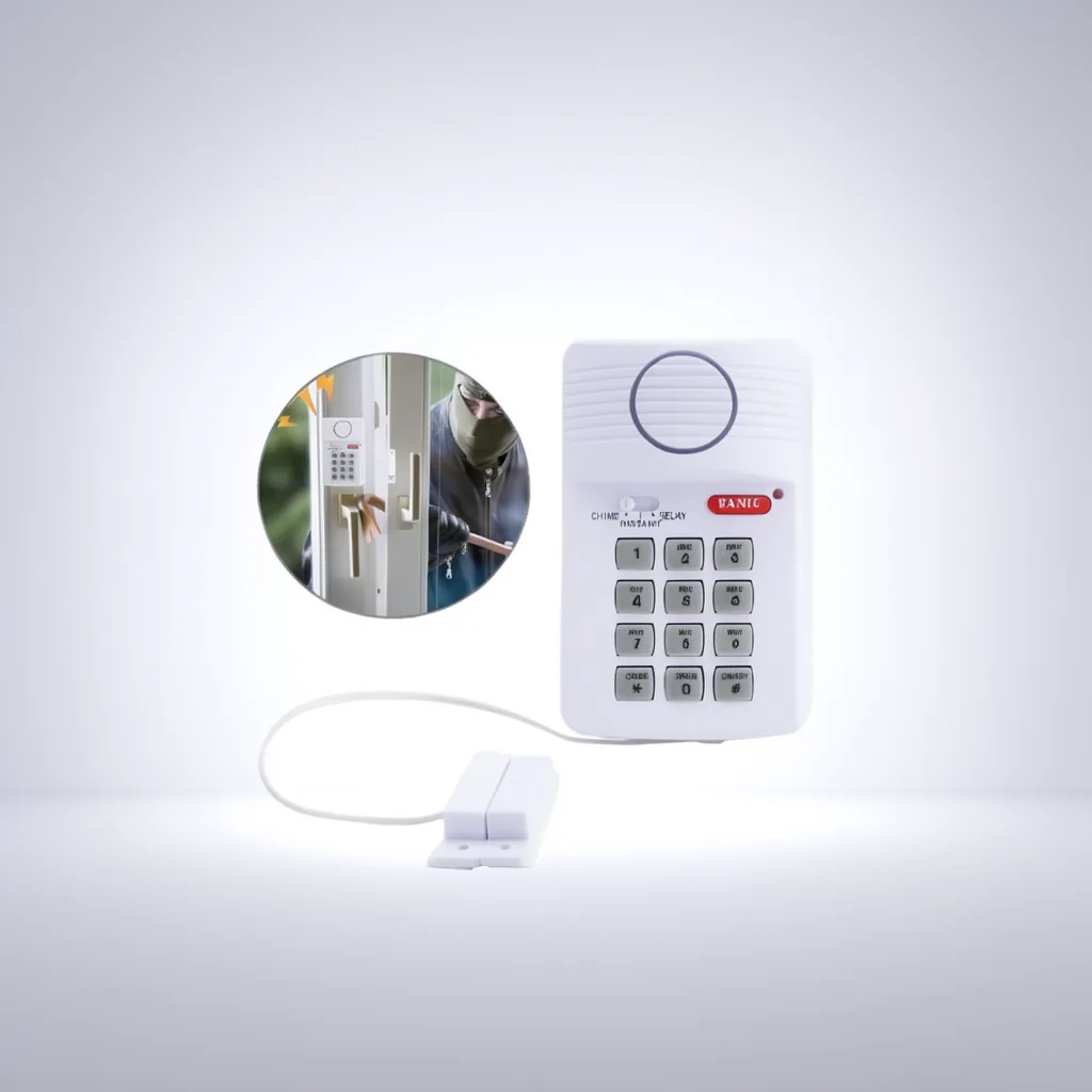 Alarma Para Casa, Secure-Pro, A Pila Con Sensor Magnetico. En Caja. - imagen 8