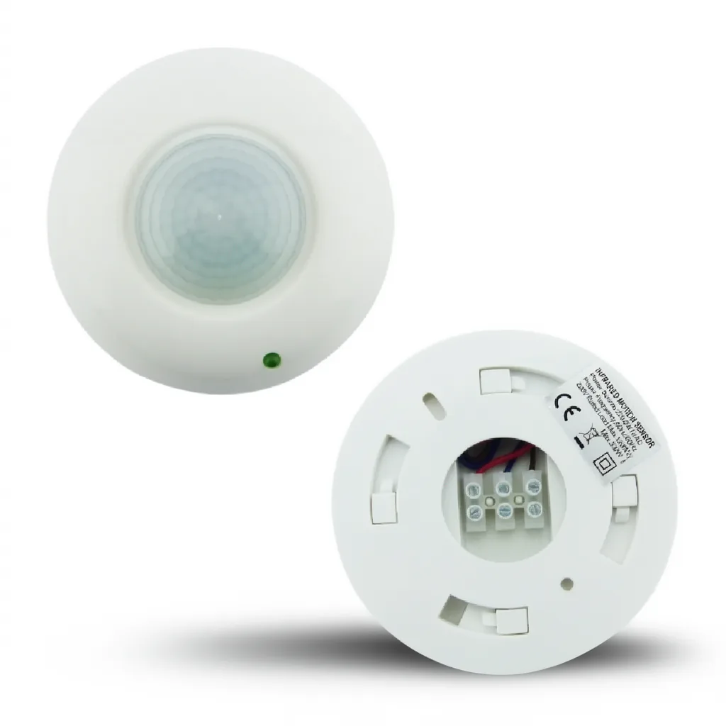 Sensor De Movimiento Infrarrojo Para Techo O Pared De 360 Grados - imagen 8