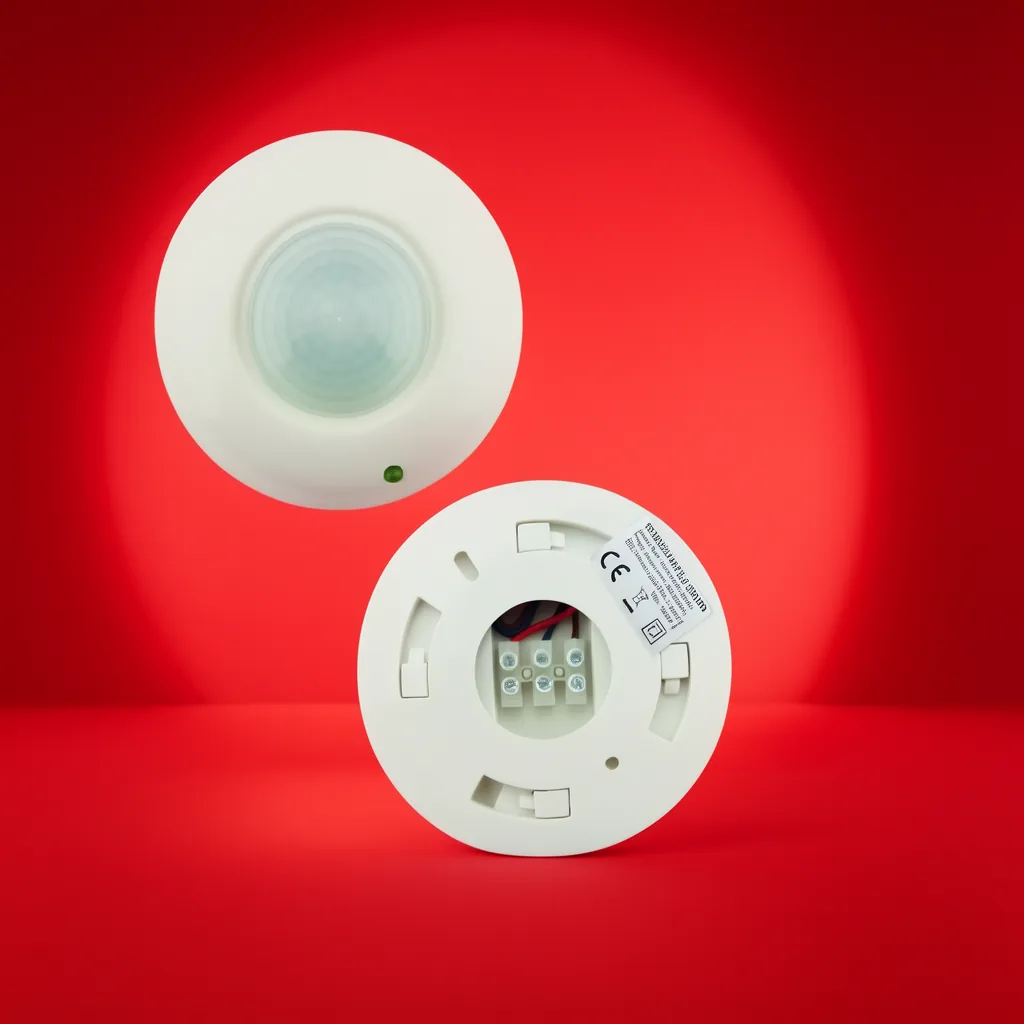 Sensor De Movimiento Infrarrojo Para Techo O Pared De 360 Grados - imagen 9