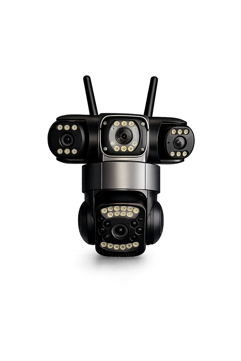 Camara De Vigilancia Ip Wifi Triple Camara 2 Mp - Control celular - imagen 4