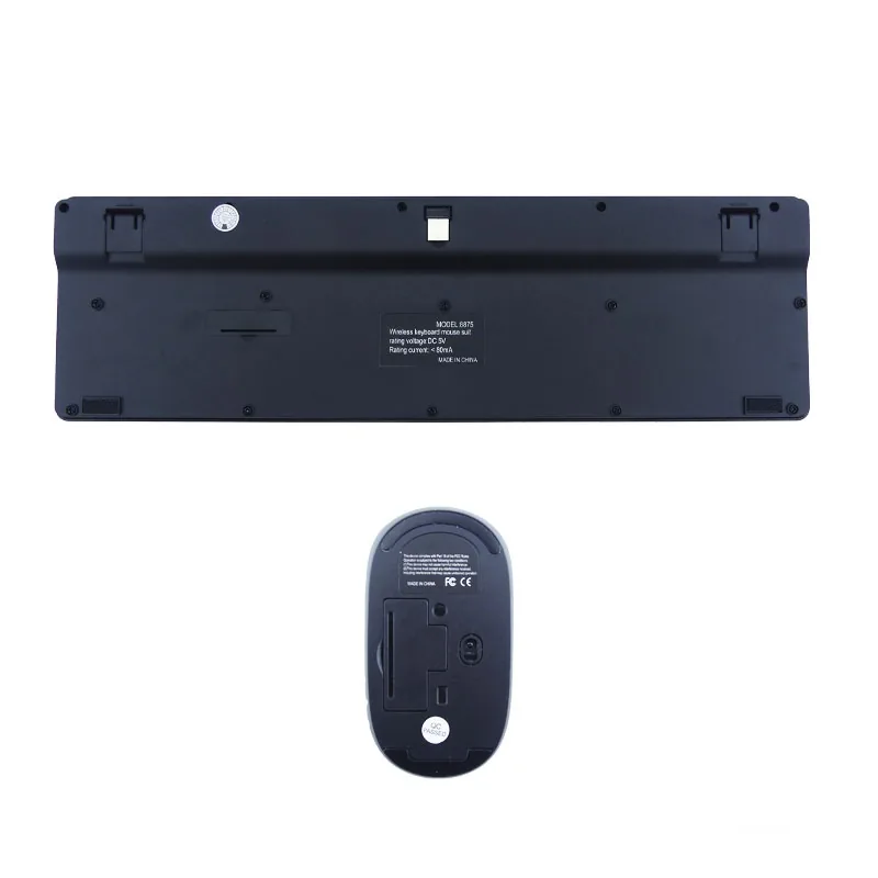 Teclado En Español Y Mouse Inalambrico Modelo 8875. - imagen 3