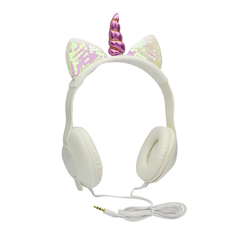Audifonos Para Niños De Cintillo, Diseño Unicornio. - imagen 7