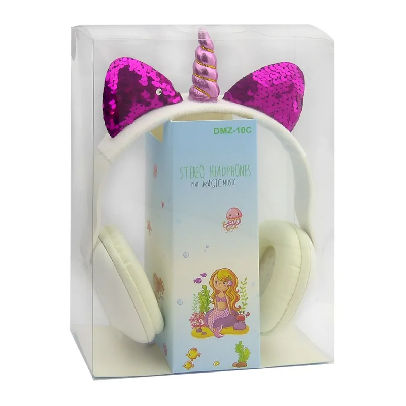 Audifonos Para Niños De Cintillo, Diseño Unicornio. - imagen 1