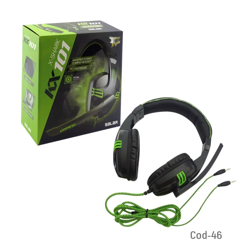 Audifono Para Gamer Con Microfono Multimedia PC, XSHARK KX-101 - imagen 1