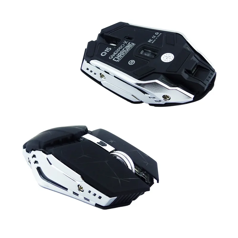 Mouse Inalambrico Gamer Recargable. Marca GAMEPRO-X Con Iluminacion. - imagen 5