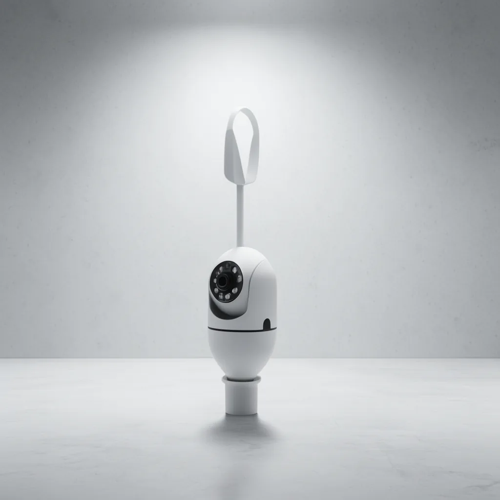 Camara Vigilancia IP Wifi, Diseño Ampolleta, Jortan. Con Movimiento. En Caja. - imagen 9