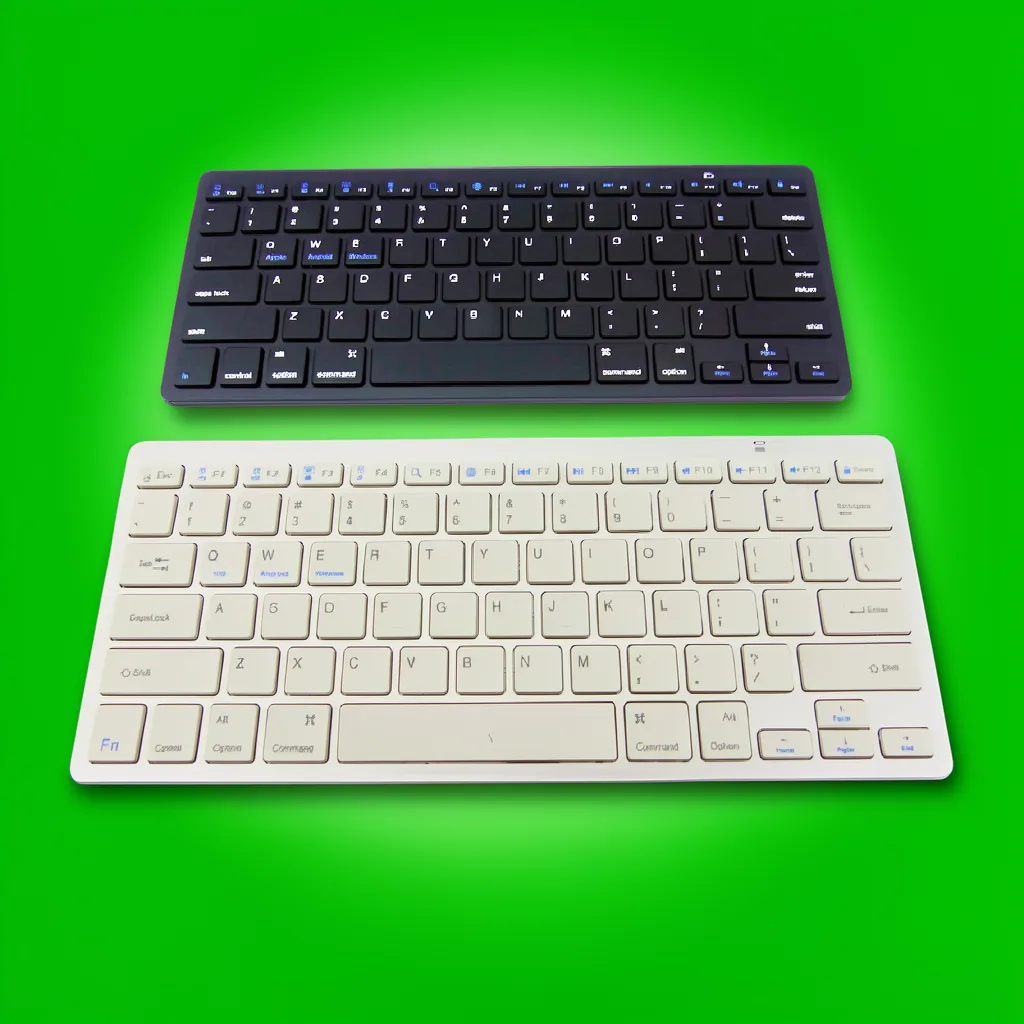 Teclado Bluetooth, Blanco/Negro Universal En Caja. - imagen 10