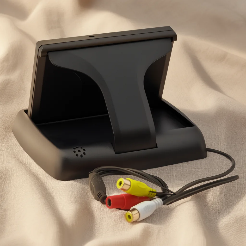Pantalla Retrovisor 4.3", Rebatible Para Auto - imagen 8