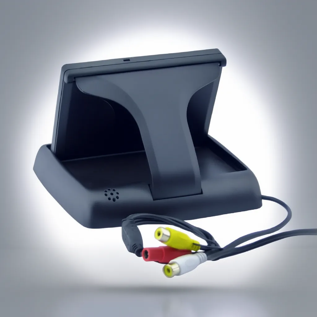 Pantalla Retrovisor 4.3", Rebatible Para Auto - imagen 7