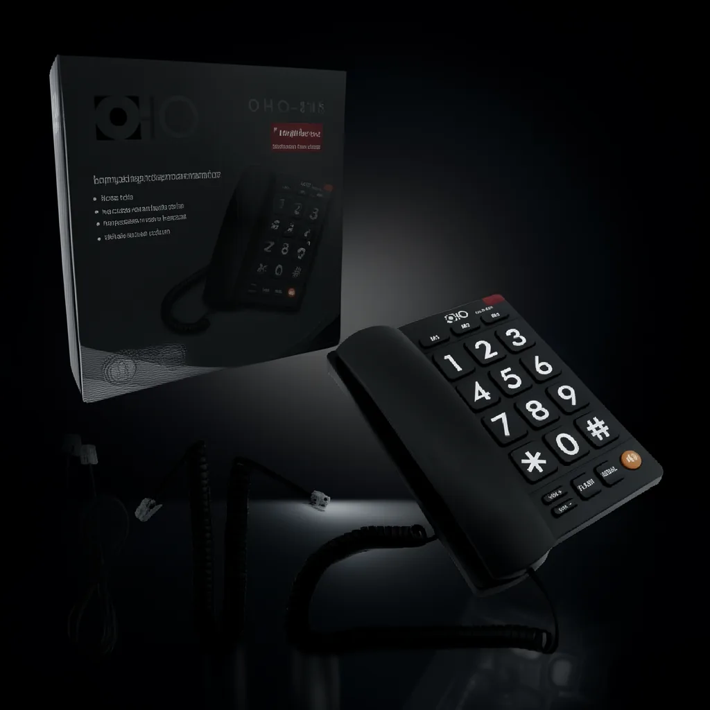 Telefono De Red Fija Marca OHO Modelo 808. - imagen 8
