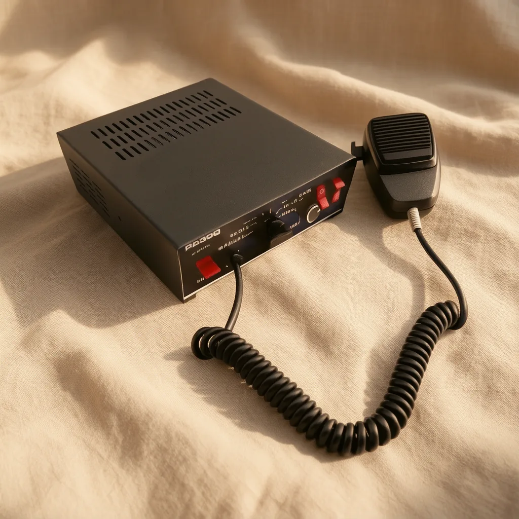 Amplificador Para Sirena Con Microfono A 12 Volt 300 Watt Modelo PA300 - imagen 8