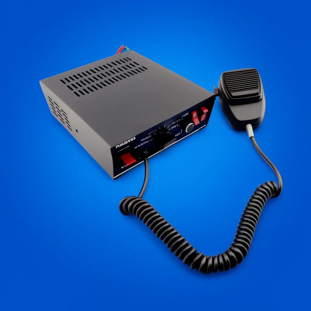 Amplificador Para Sirena Con Microfono A 12 Volt 300 Watt Modelo PA300 - imagen 9