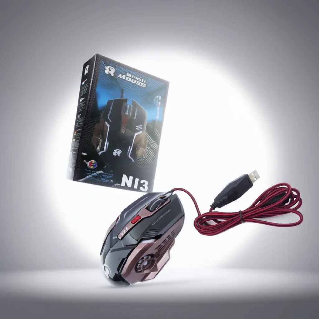 Mouse Gamer N3, Con USB, Luz, 6 Botones - imagen 2
