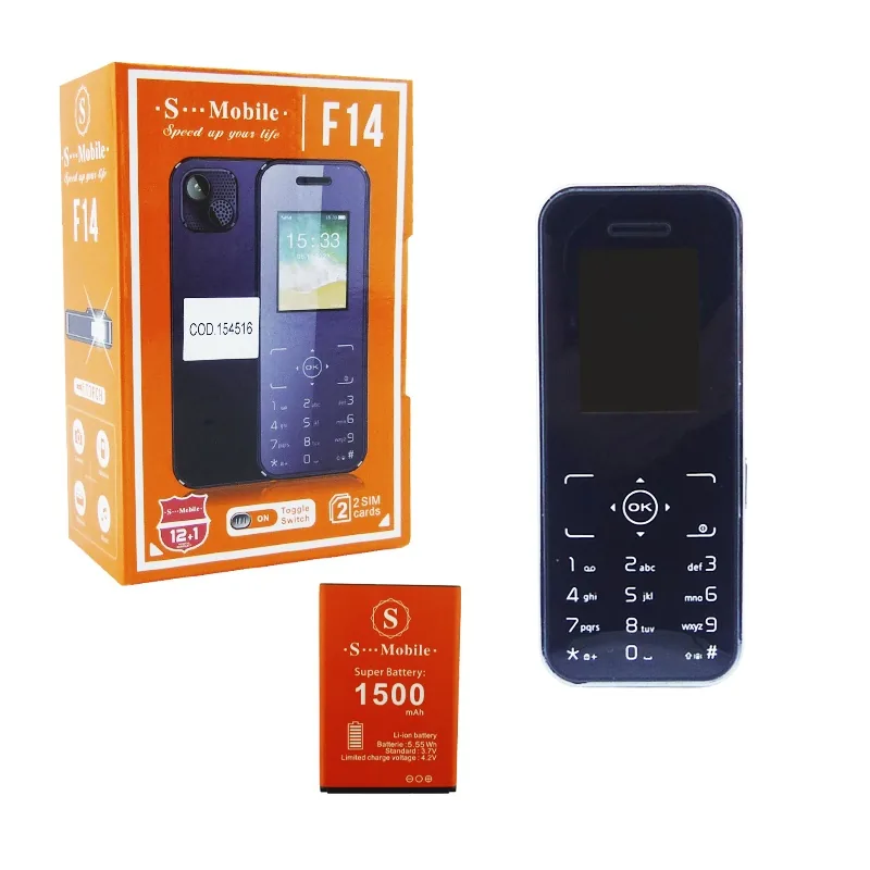 Telefono Celular Dual SIM Modelo F14 Con Pantalla De 1.77” Bateria De 1500 Mah Marca S. MOBILE. - imagen 7