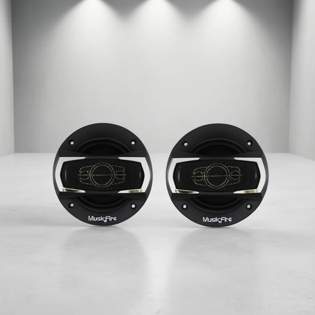 Parlante MUSICFIRE MF-1065 De 6” Y 1000 Watt, El Par. En Caja. - imagen 2