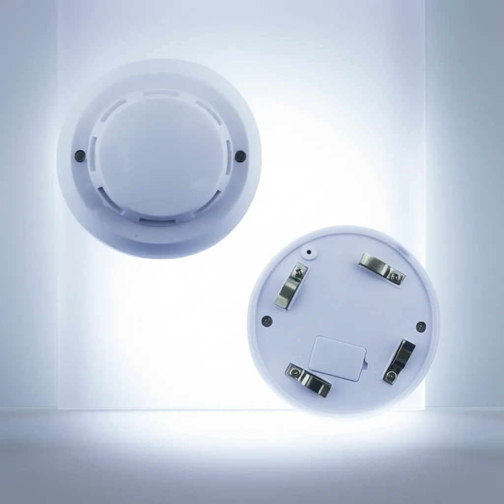 Detector De Humo Con Sensor Anti-Incendio De Señal Para Alarma ( No Incluida ) - imagen 8