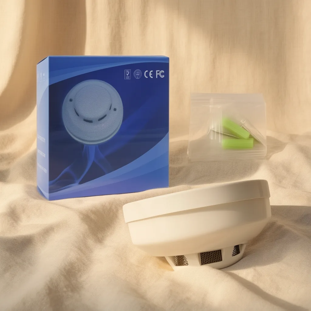 Detector De Humo Con Sensor Anti-Incendio De Señal Para Alarma ( No Incluida ) - imagen 6