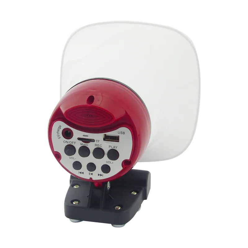 Megafono Mp3 5 Volt Recargable, Graba, TF, USB, C/Iman. - imagen 5