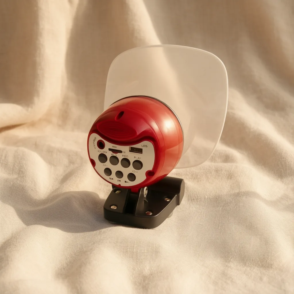 Megafono Mp3 5 Volt Recargable, Graba, TF, USB, C/Iman. - imagen 10