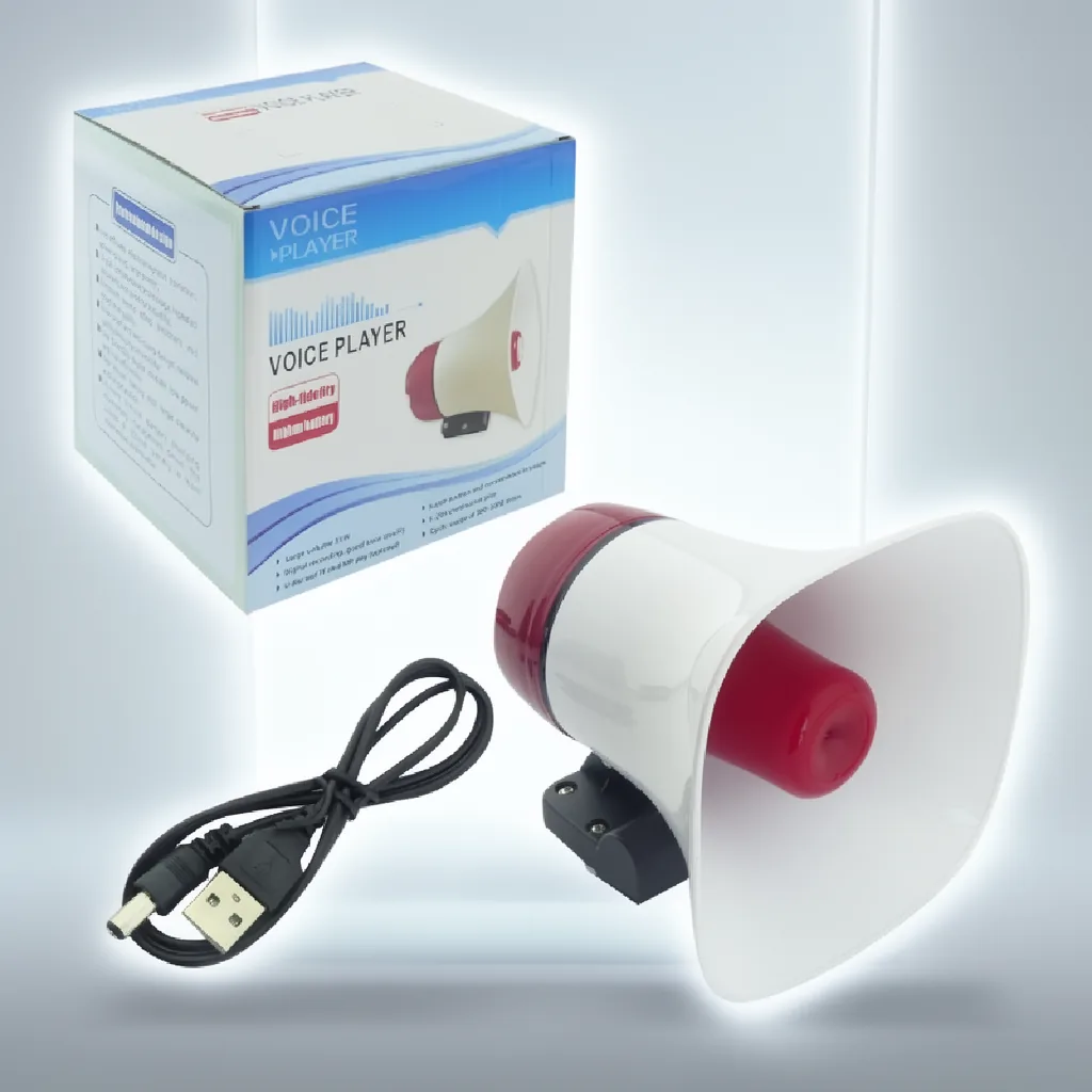 Megafono Mp3 5 Volt Recargable, Graba, TF, USB, C/Iman. - imagen 4