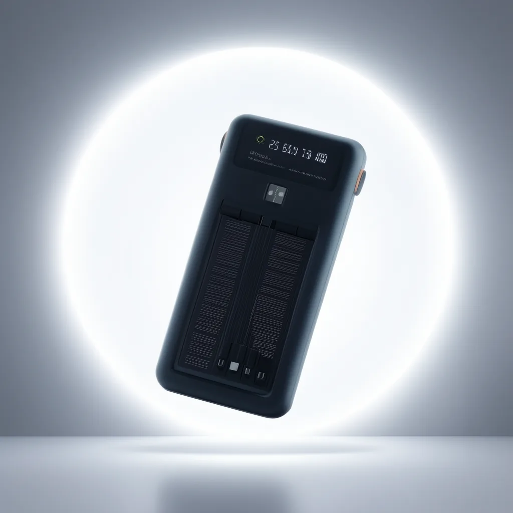 Bateria De Emergencia Solar De 4 USB-Iphone-Tipe-C-Micro USB, De 40.000 Mah Con Cables Y Linterna - imagen 4