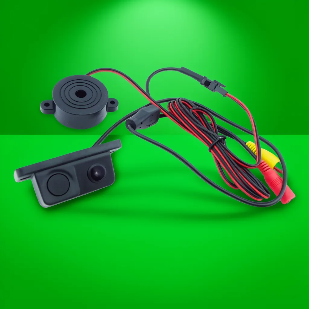 Camara Para Retrovisor Con Sensor Parking Y Sonido 2 En 1. - imagen 8
