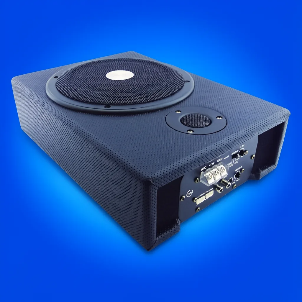 Subwoofer Amplificado Para Auto Modelo PC-801 De 1500 Watt Y Tamaño 8 Pulgadas - imagen 9
